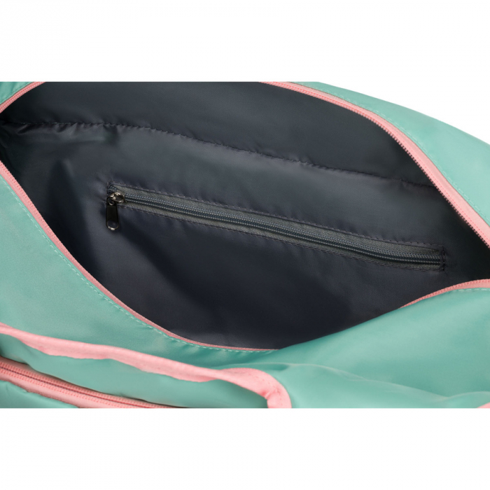 Geantă de weekend roz și mentă cu compartiment termic pentru încălțăminte - Peterson PTR-PTN 24480 MINT-PINK [9]