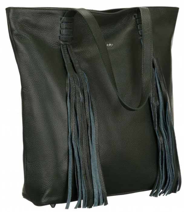Geanta dama din piele naturala — Rovicky PTR-TWR-164 ZIE [2]