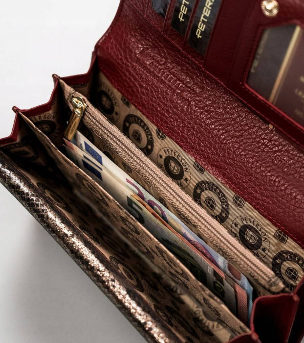 Portofel dama din piele naturala Peterson PTN BS-411-4644 SN/R [6]