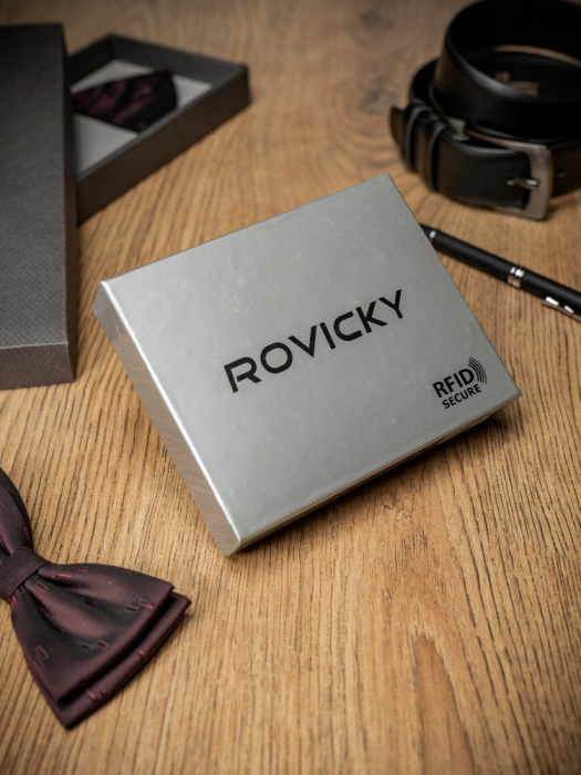Portofel barbati din piele naturala Rovicky PTR-PC-102-BAR [15]