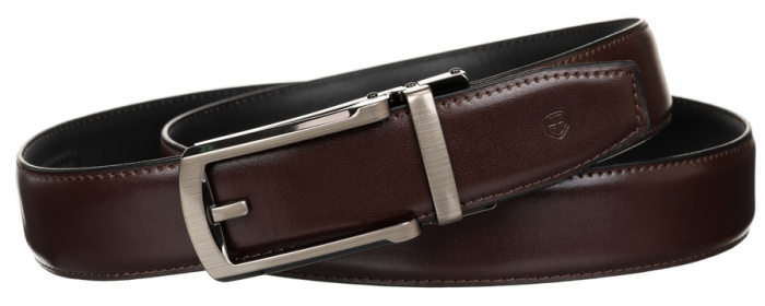 Curea barbati din piele naturala Peterson PTR-PTN AB35-125-01 BRO [3]