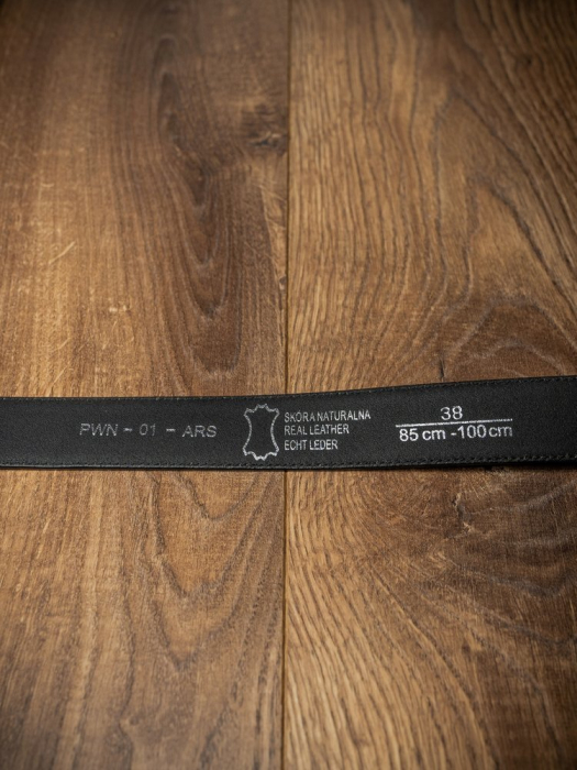 Curea barbati din piele naturala Rovicky PTR-PWN-01-ARS BL [4]