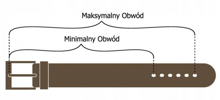 Gładki pasek męski z klasyczną klamrą, skóra naturalna — Rovicky [8]