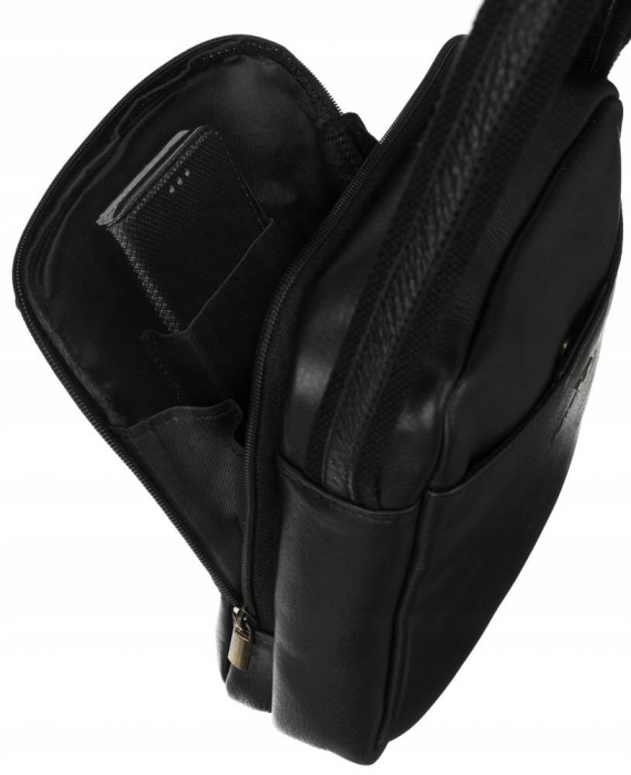 Geantă bărbătească elegantă din piele naturală - Peterson PTR-PTN 8021-NDM [6]