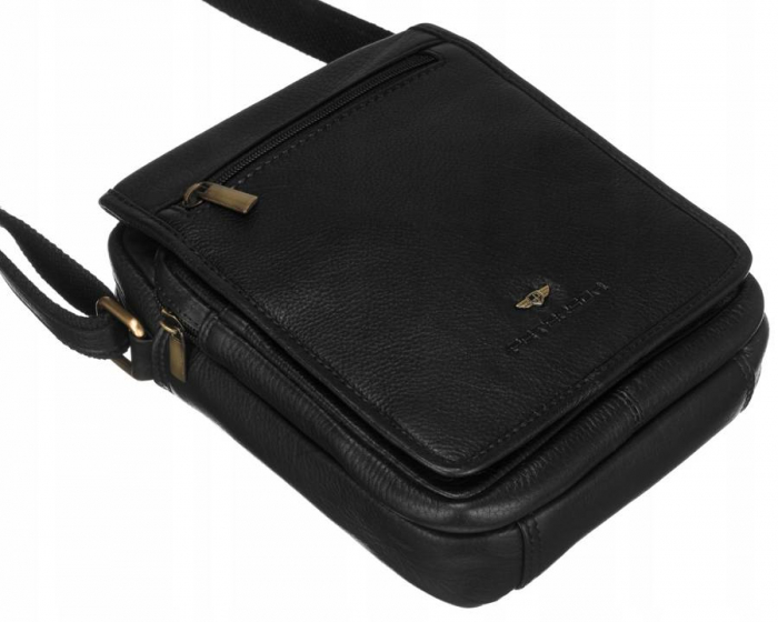 Geanta barbati de umar din piele naturala Peterson PTR-PTN-IG-8-NDM-2739 BL [7]