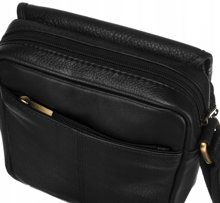 Geanta barbati de umar din piele naturala Peterson PTR-PTN-IG-8-NDM-2739 BL [5]