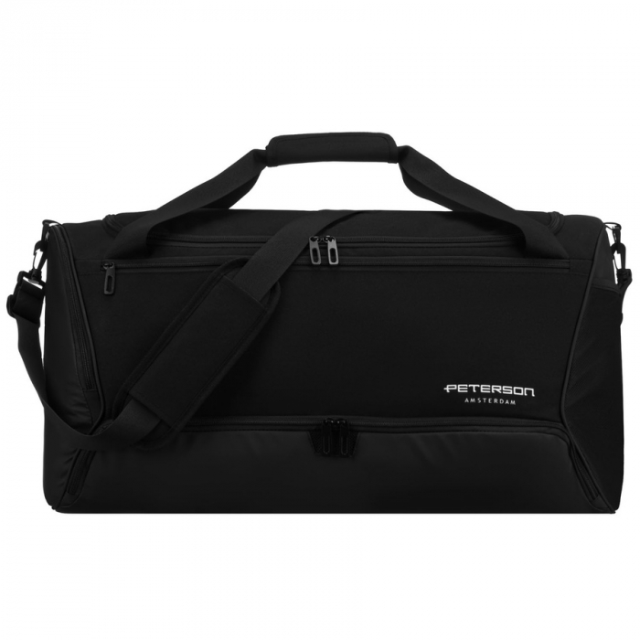 Geantă de călătorie neagră și spațioasă, fabricată din poliester rezistent - Peterson PTR-PTN 95925-6620 BLACK [1]