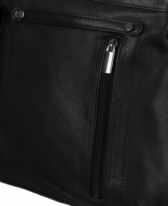 Geanta de laptop dreptunghiulara din piele naturala cu curea reglabila PTR-LAP-15601-NDM-NL [4]