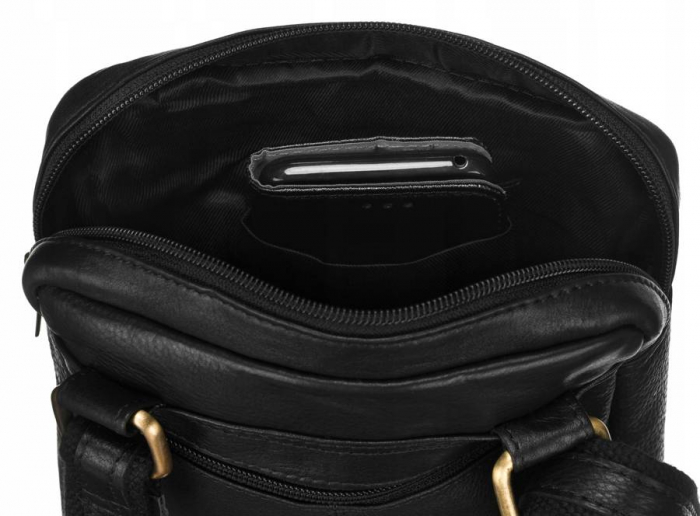 Geanta de umar pentru barbati din piele naturala Peterson PTR-PTN-PR-99-NDM-2722 B [6]