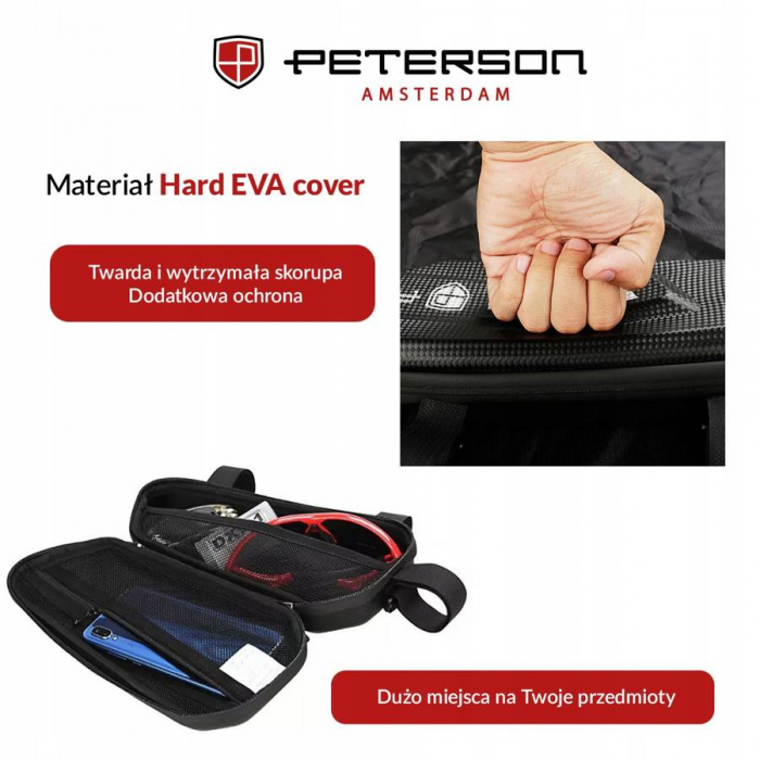 Geantă impermeabilă pentru cadru de bicicletă - Peterson PTR-PTN 302-EVA [6]