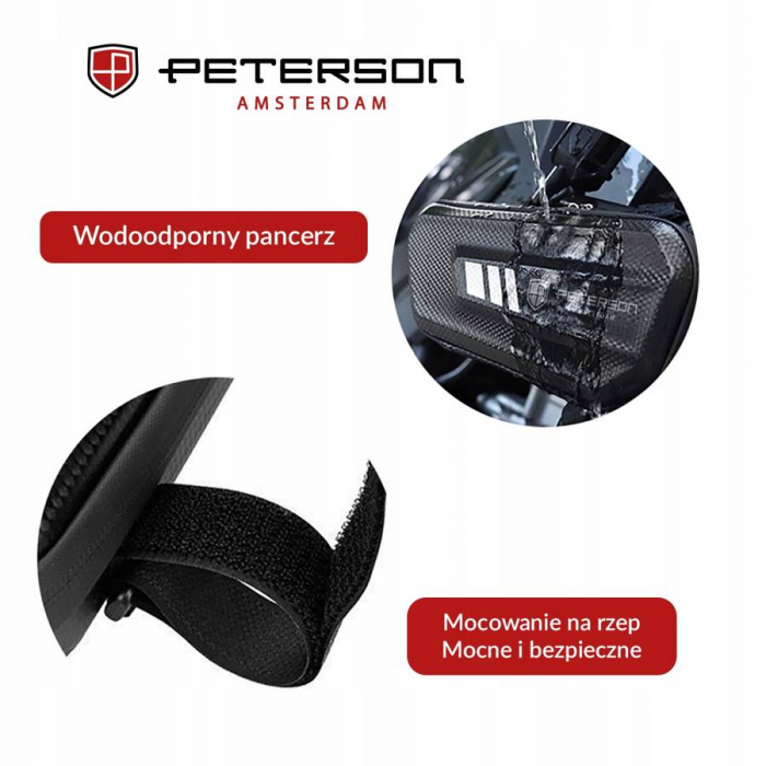 Geantă impermeabilă pentru cadru de bicicletă - Peterson PTR-PTN 302-EVA [5]