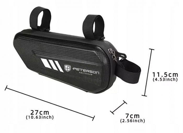 Geantă impermeabilă pentru cadru de bicicletă - Peterson PTR-PTN 302-EVA [2]