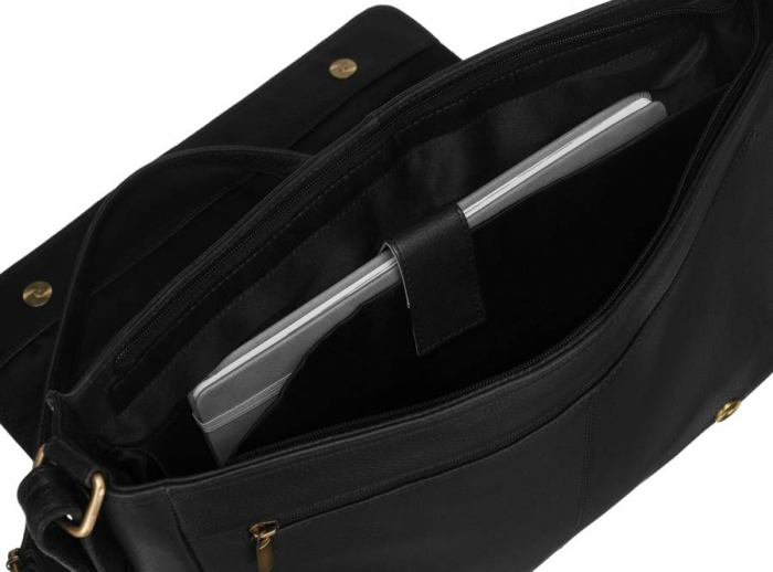 Geantă încăpătoare din piele pentru un laptop de 15 inchi - Peterson PTR-PTN 1725-NDM-8077 BL [5]