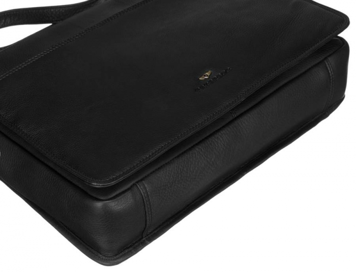 Geantă încăpătoare din piele pentru un laptop de 15 inchi - Peterson PTR-PTN 1725-NDM-8077 BL [9]