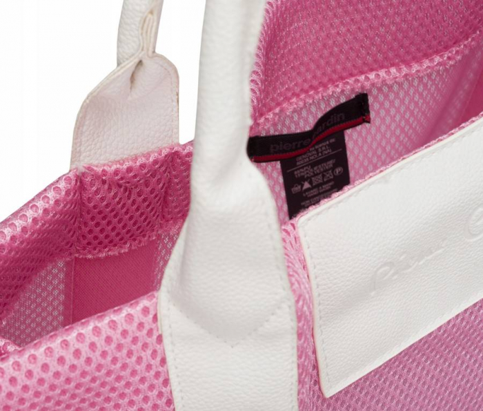Geantă mare, pliabilă pentru plajă și pentru cumpărături - Pierre Cardin PTR-638 PINK [6]