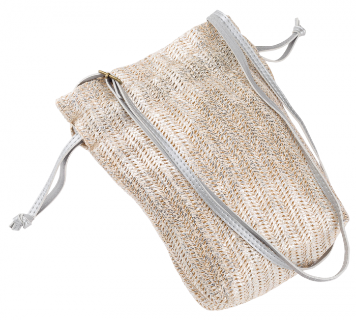 Geantă mică, de paie, cu o curea lungă, perfectă pentru vară - Cavaldi PTR-BAG-LB-02 [2]