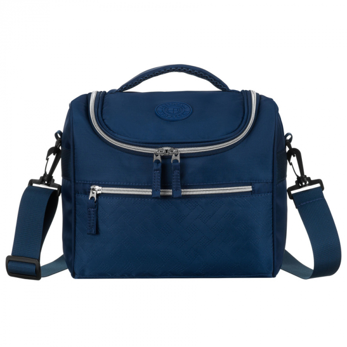 Geantă pentru cosmetice de călătorie din material sintetic bleumarin - Peterson PTR-PTN 24463-3971 NAVY [3]
