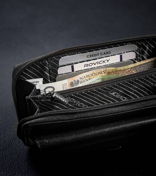 Husă de curea din piele cu file de card - Rovicky PTR-CPR-043-BAR-6767 [8]