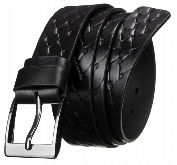 Curea barbati din piele naturala Peterson PTR-PTN PRS-04-G-115-BL [2]