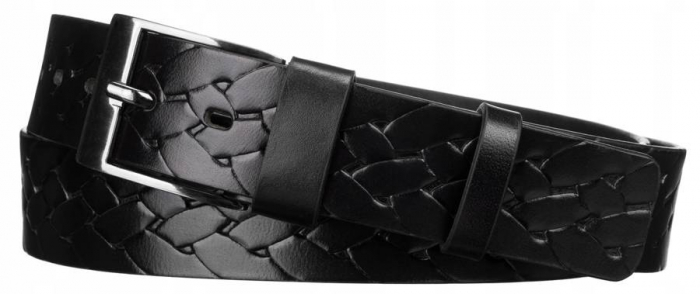 Curea barbati din piele naturala Peterson PTR-PTN PRS-04-G-115-BL [3]