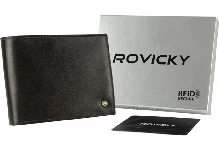 Portofel barbati din piele naturala Rovicky PTR-N61-RVT-3197 [1]