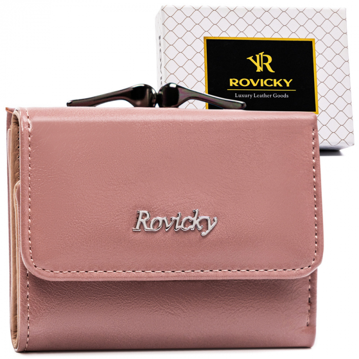 Portofel dama din piele Cavaldi PTR-RPX-32-ML-4926 WROSE [1]