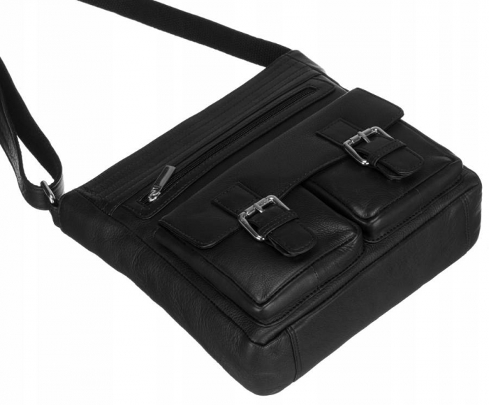 Geanta de umar pentru barbati din piele naturala PTR-525-SPN [7]