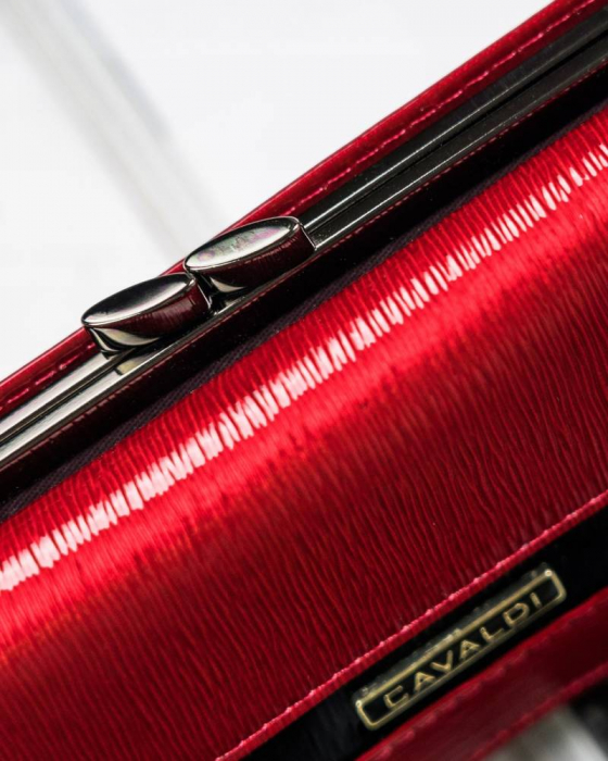 Portofel dama din piele naturala Cavaldi H23-2-SH9-6086 RE [5]