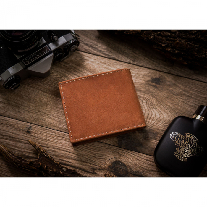 Portofel barbati din piele naturala Always Wild N992-CHM-DEER-BL COG [4]