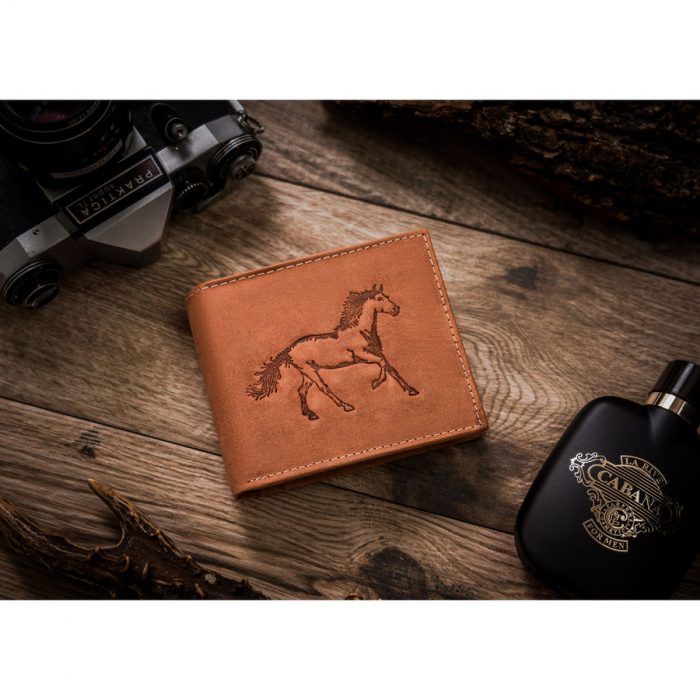 Portofel barbati din piele naturala RFID ALWAYS WILD PTR-N992-CHM-HORSE-BL CO [3]