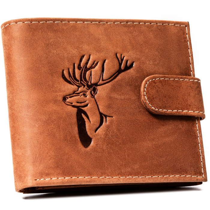 Portofel barbati din piele naturala RFID ALWAYS WILD PTR-N992L-CHM-DEER-BL CO [1]