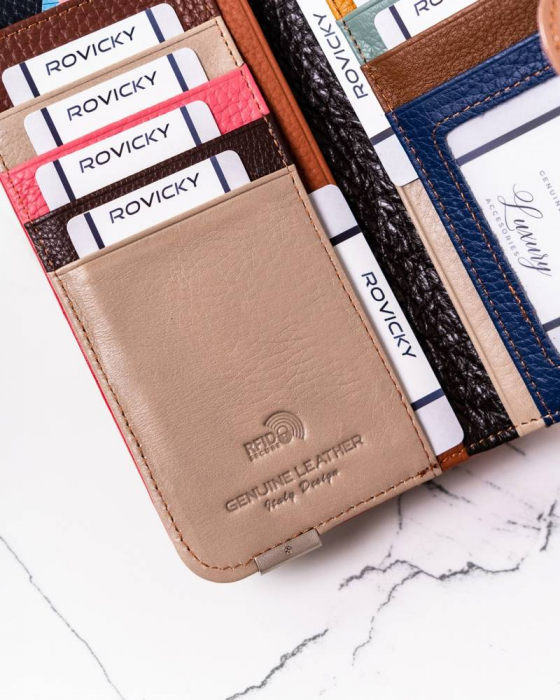 Leather wallet RFID LORENTI 86302 [7]