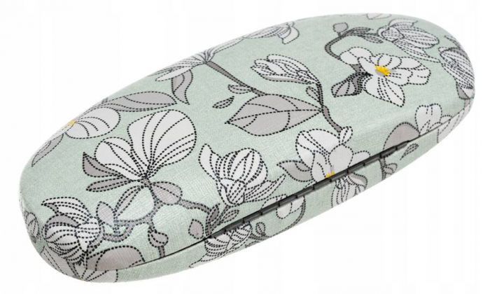 Husa eleganta pentru ochelari din piele ecologica cu model floral - 4U Cavaldi PTR-W-1428-4-BL [3]
