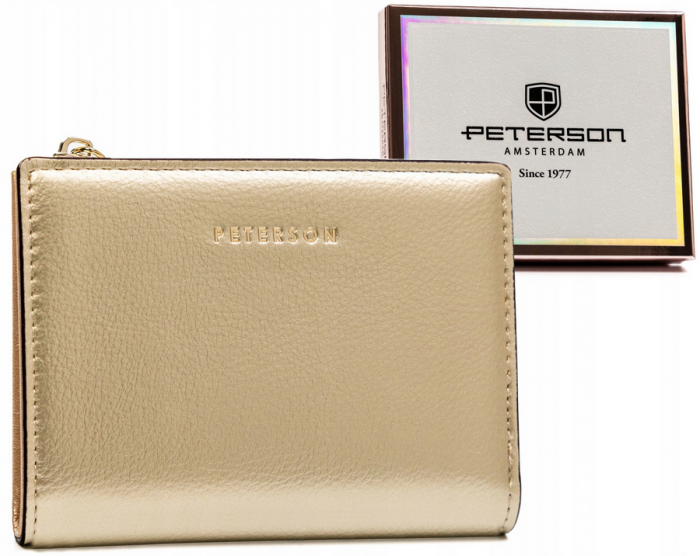 Portofel dama din piele Peterson PTR-PTN 003-HRH-4980 GO [1]