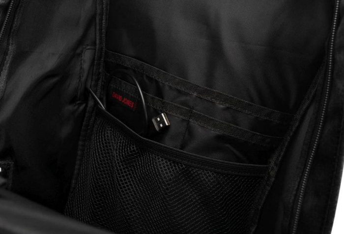 Rucsac modern cu compartiment pentru laptop si port USB - David Jones PTR-PC-033 [12]