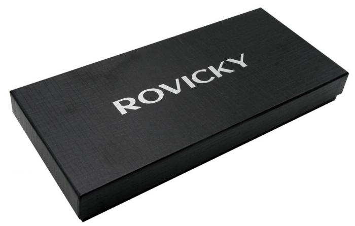 Mănuși de bărbați din piele naturală cu închizătoare - Rovicky PTR-R-RMS-03-B-XL CZ [9]