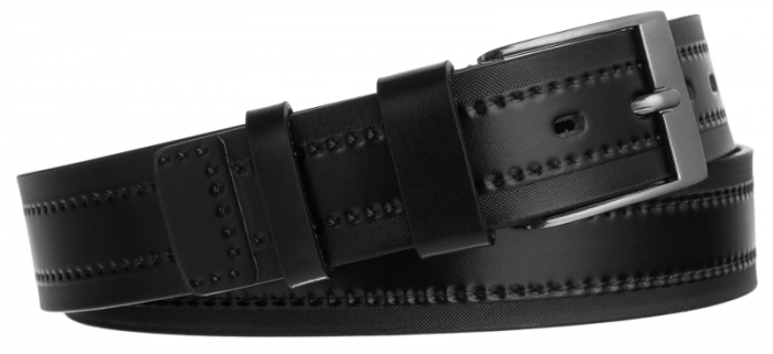 Curea barbati din piele naturala Rovicky PTR-PRS-06-G BR [3]