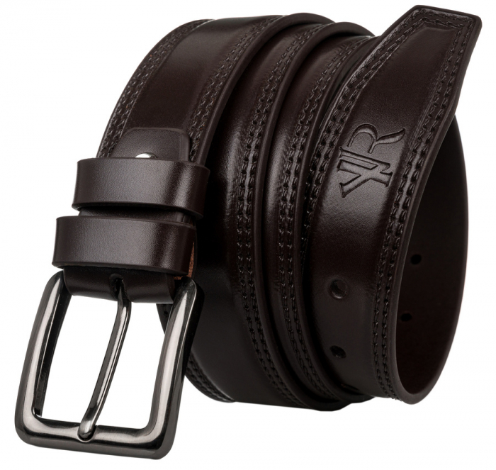 Curea barbati din piele naturala Rovicky PTR-RPM-32-115-PUM BRO [7]