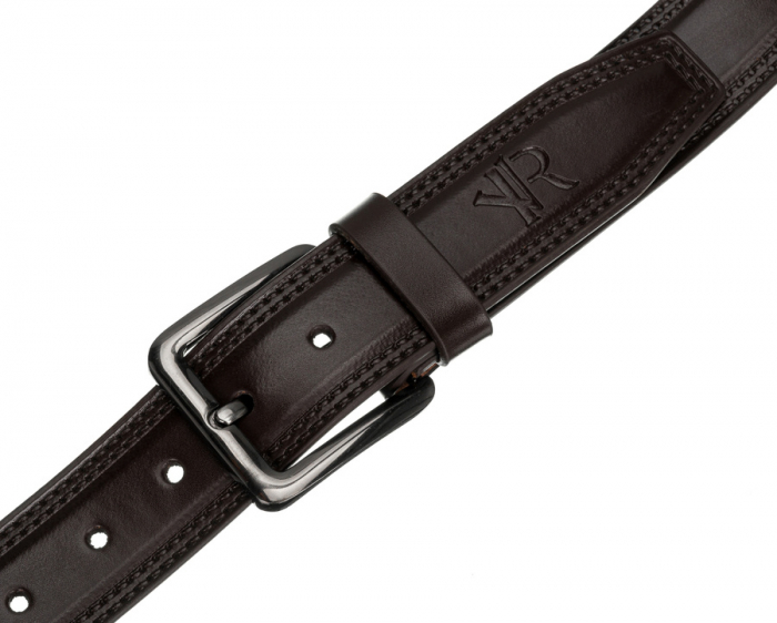 Curea barbati din piele naturala Rovicky PTR-RPM-32-115-PUM BRO [11]