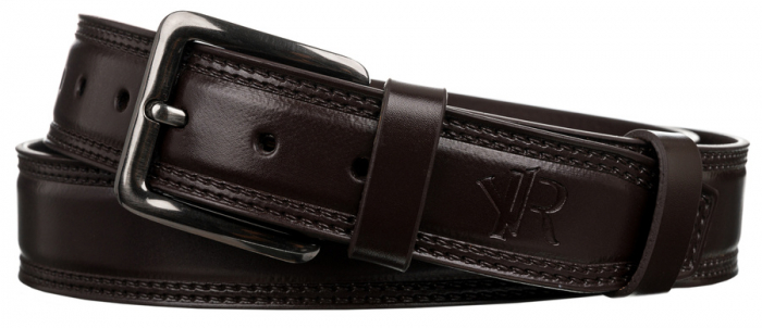 Curea barbati din piele naturala Rovicky PTR-RPM-32-115-PUM BRO [8]