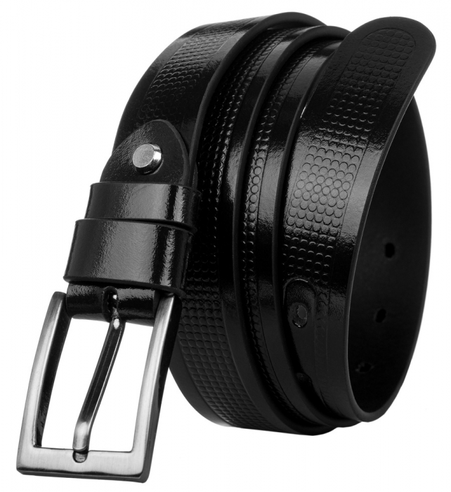 Curea barbati din piele naturala Rovicky PTR-PLW-R-14 115 BL [1]