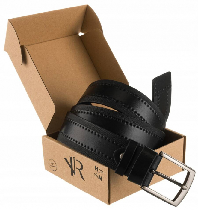 Curea barbati din piele naturala Rovicky PTR-R-PI-01 [6]