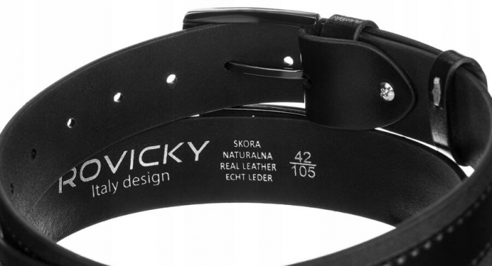 Curea barbati din piele naturala Rovicky PTR-R-PI-01 [3]