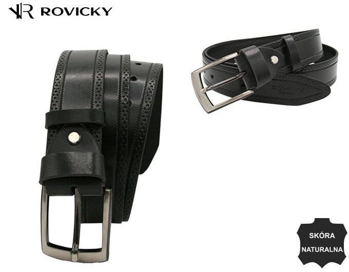 Curea barbati din piele naturala Rovicky PTR-R-PI-02 [7]