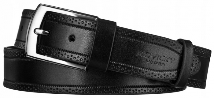 Curea barbati din piele naturala Rovicky PTR-R-PI-02 [3]
