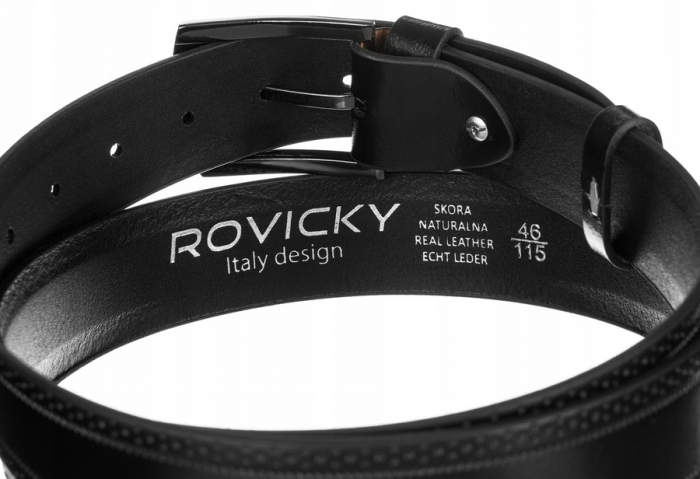 Curea barbati din piele naturala Rovicky PTR-R-PI-02 [4]