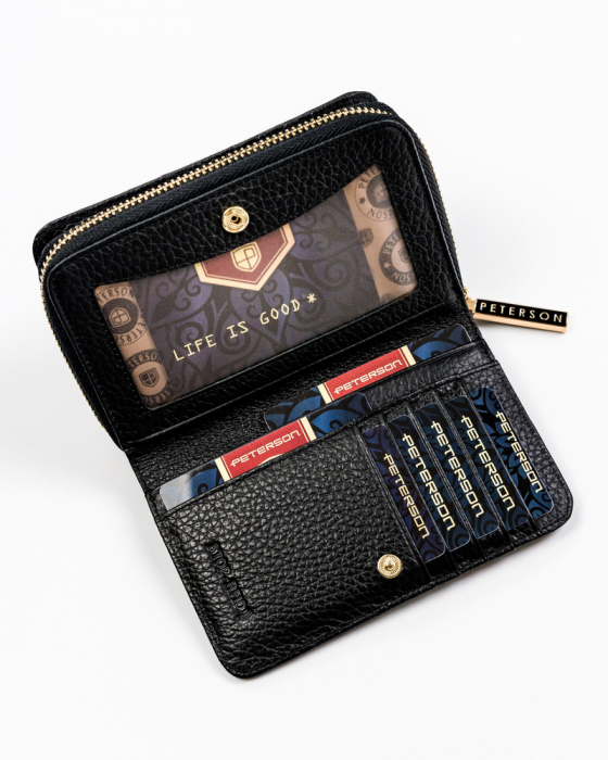 Portofel dama din piele naturala Peterson PTR-PTN ST-418-1957 [5]