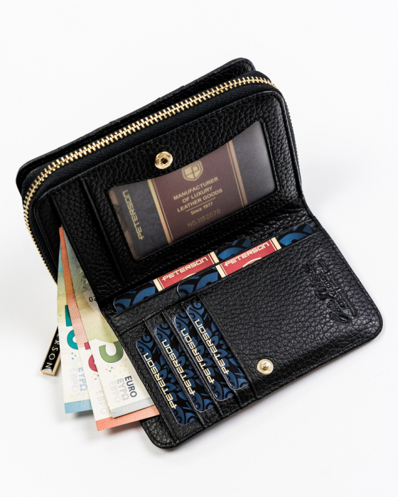 Portofel dama din piele naturala Peterson PTR-PTN ST-418-1957 [7]
