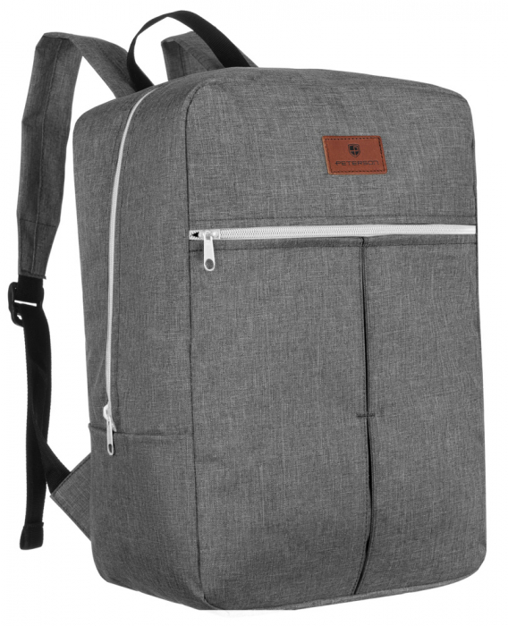 Rucsac de călătorie-bagaj de mână pentru avion - Peterson PTR-PTN GBP-10-7628 GR-S [2]