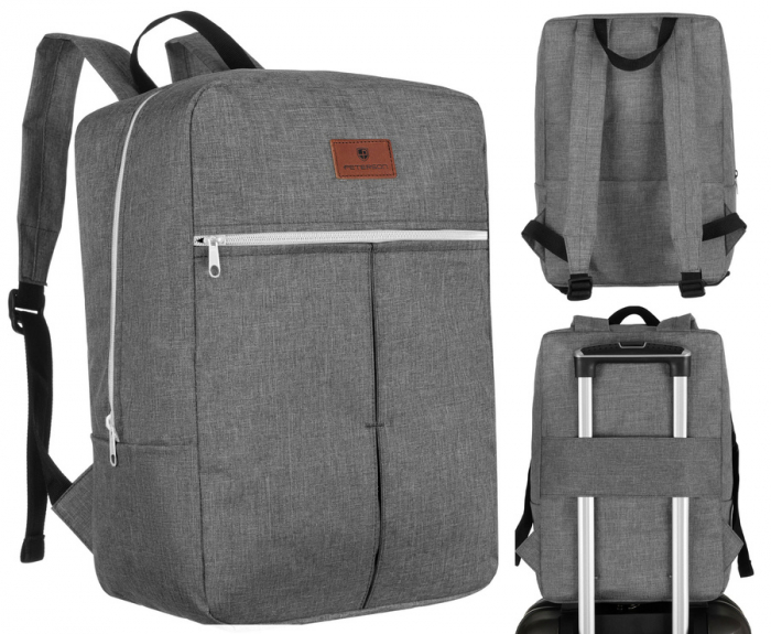 Rucsac de călătorie-bagaj de mână pentru avion - Peterson PTR-PTN GBP-10-7628 GR-S [3]